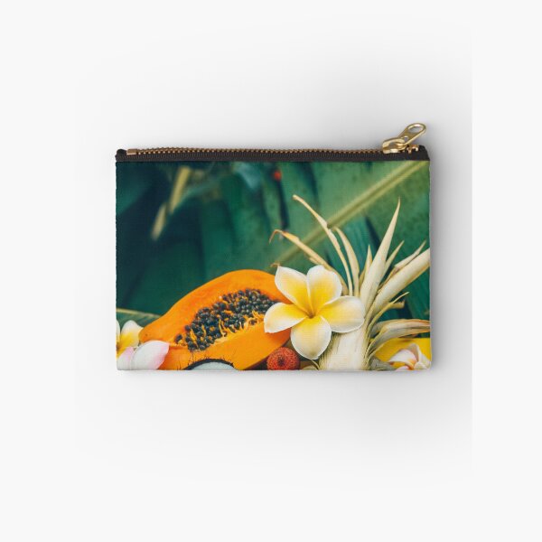 Item preview, Tropical Exotic Fruit Mix Coconut Pineapple Mango Wild Flower designed and sold by Elena's Shop.