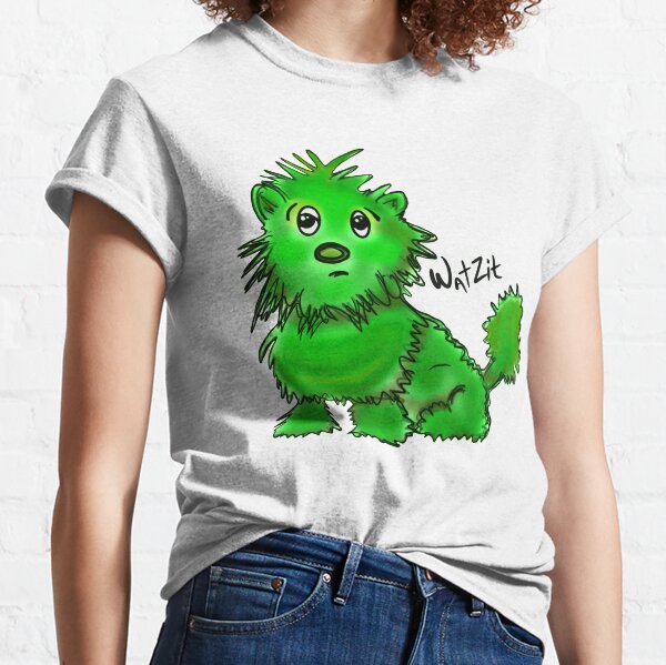 WatZit Enchanted Mythical Creature Green Classic T-Shirt