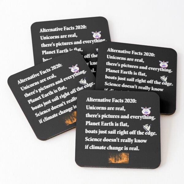 Item preview, Anti Trump Vote Alternative Facts 2020 Climate Change Fires designed and sold by CheekyPuppy.