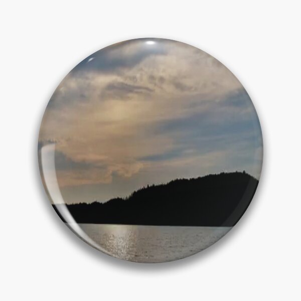 Item preview, Oblong sun on lake designed and sold by ralphsamo.
