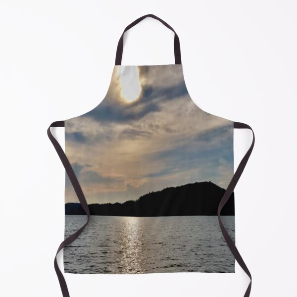 Item preview, Oblong sun on lake designed and sold by ralphsamo.
