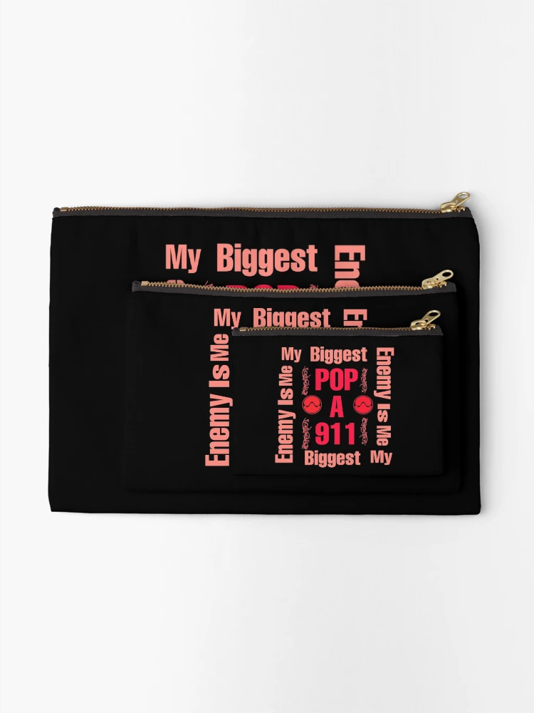 Thumbnail 2 of 4, Zipper Pouch, 911 Chromatica designed and sold by AlertStore.