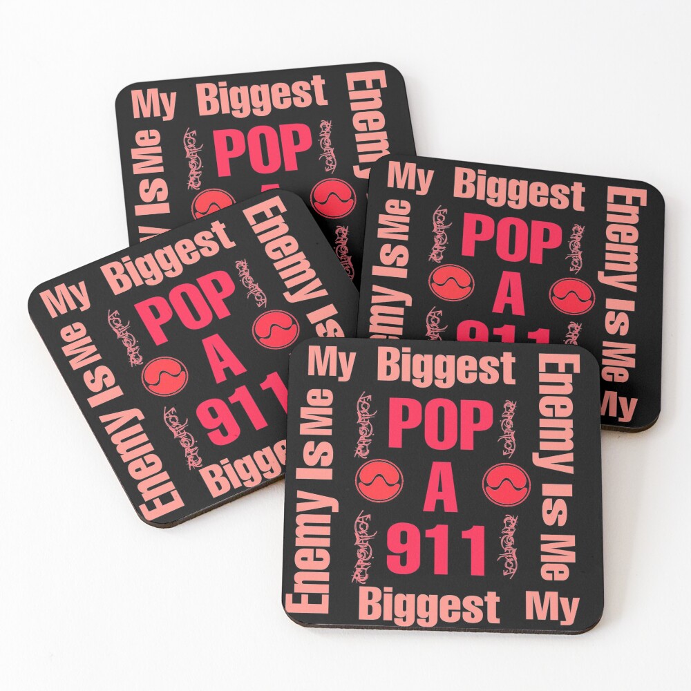 Item preview, Coasters (Set of 4) designed and sold by AlertStore.