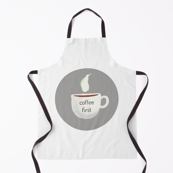Item preview, Coffee First Sticker designed and sold by sedoxo.