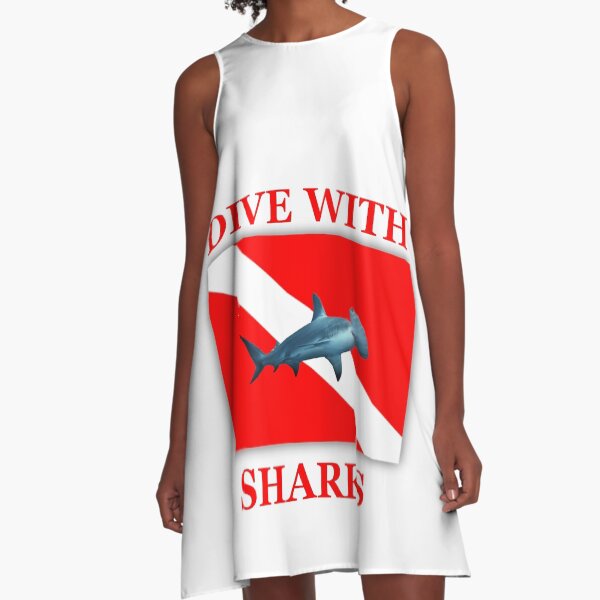 Item preview, Dive With Sharks - Hammerhead designed and sold by KeysTreasures.