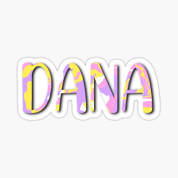 Dana Namen personalisiert' Sticker