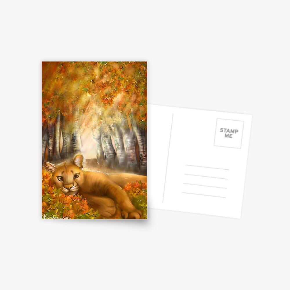 Autumn Days Postcard