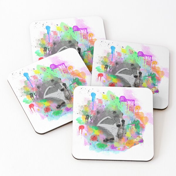 Item preview, Meeko and Flit designed and sold by hikkirocker.