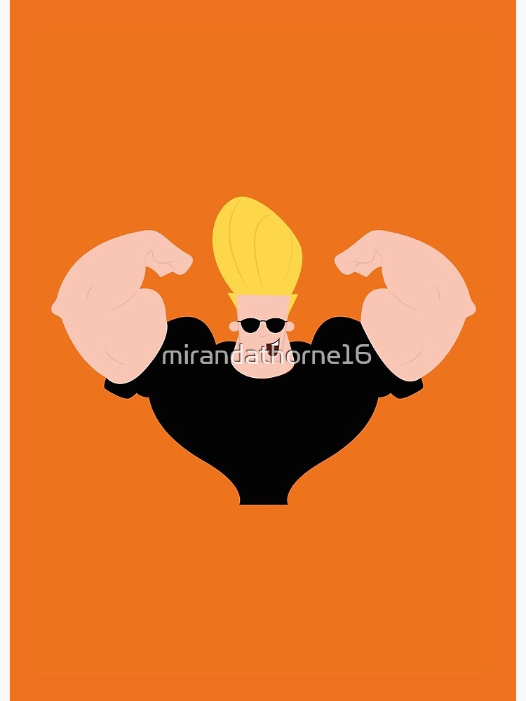 Johnny Bravo Essentials & Products Trending Art Board Print for Sale by  Kalash12