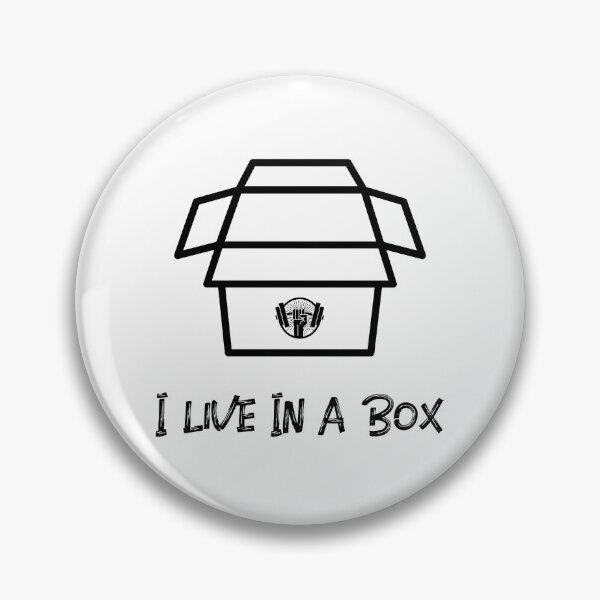 Item preview, I Live In A Box designed and sold by Box41.