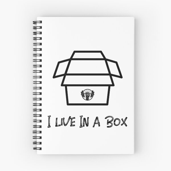 Item preview, I Live In A Box designed and sold by Box41.