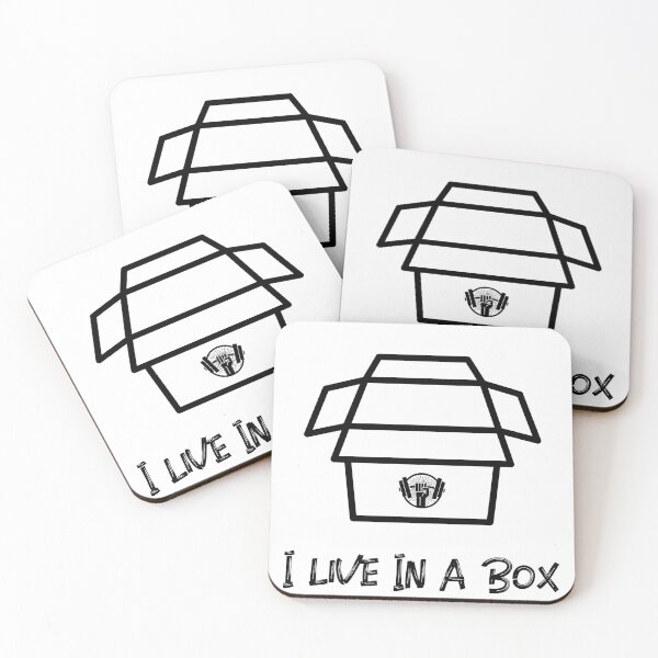 Item preview, I Live In A Box designed and sold by Box41.