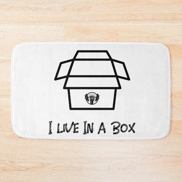 Item preview, I Live In A Box designed and sold by Box41.