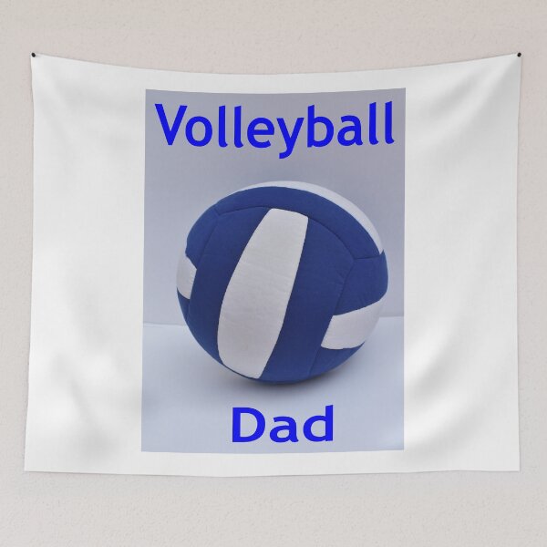 Item preview, Volleyball Dad Blue & White designed and sold by SEEphotos7171.