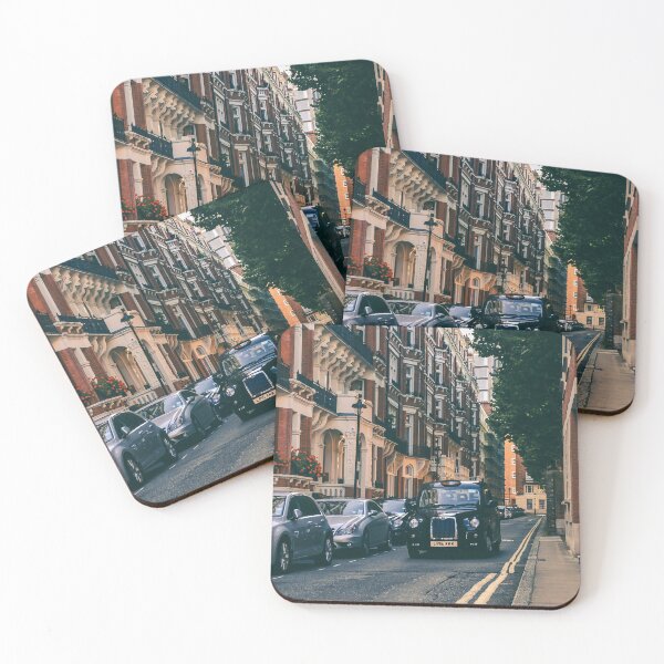 Item preview, Black Taxi in Kensington, London designed and sold by EnMiMochila.