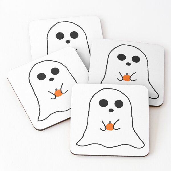 Item preview, Ghost with a pumpkin designed and sold by Artverseodyssey.