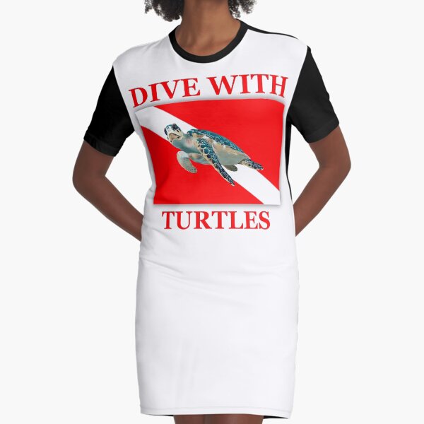 Item preview, Dive With Turtles - Sea Turtles - Dive Flag designed and sold by KeysTreasures.