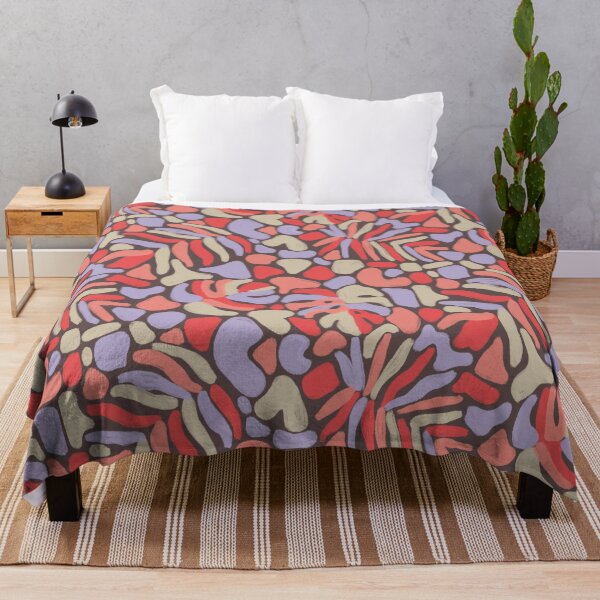 Item preview, Matisse Coral Tropical Leaves designed and sold by Carolina Diaz.