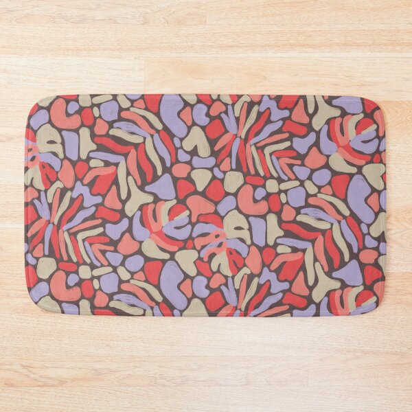 Item preview, Matisse Coral Tropical Leaves designed and sold by Carolina Diaz.