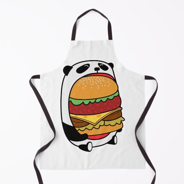 Item preview, Panda eating Hamburger designed and sold by Achily.