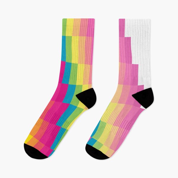 Item preview, Rectangle Graphic Stair Pattern in Rainbow Pastel Colors  designed and sold by greatnorris.