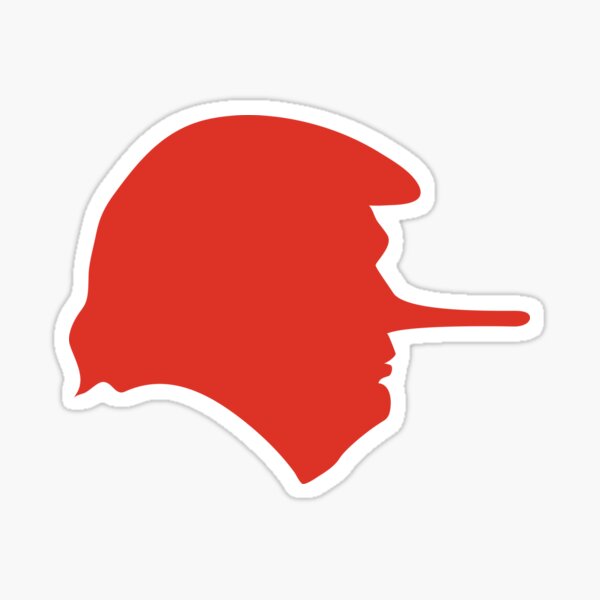 Trump-nocchio Sticker