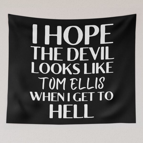 Item preview, I Hope The Devil Looks Like Tom Ellis When I Get To Hell | Lucifer Morningstar designed and sold by KauzSL.