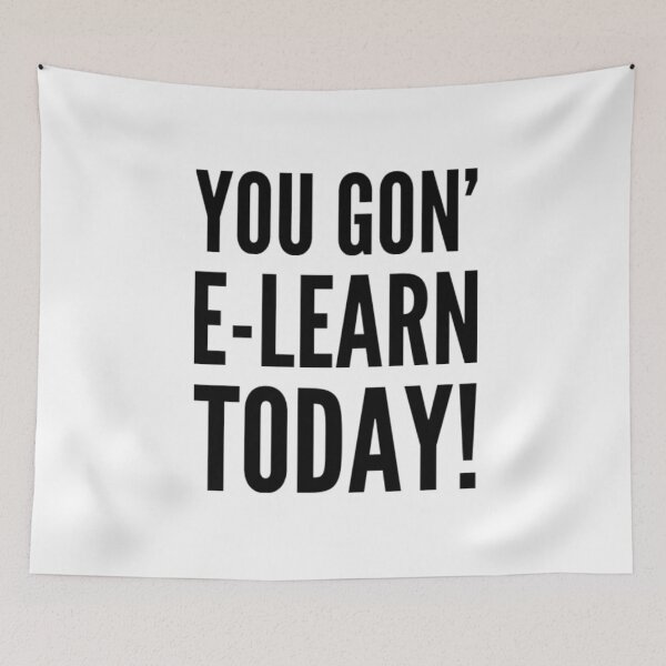 Item preview, You Gon' E-Learn Today! -homeschool mom humor back to school teacher gifts quarantine teacher zoom university virtual learning I miss you covid 2020 teacher life designed and sold by CJCTEES.