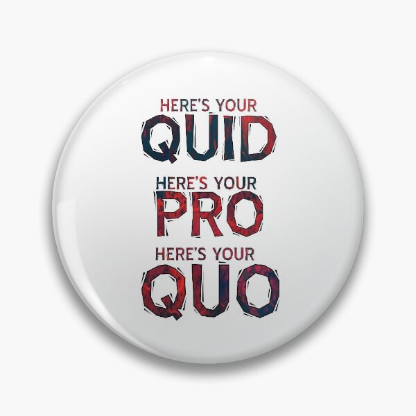 Item preview, The Umbrella Academy-Inspired "Quid Pro Quo" designed and sold by mulberrydragon.