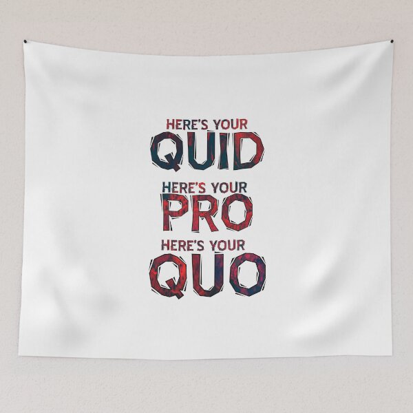Item preview, The Umbrella Academy-Inspired "Quid Pro Quo" designed and sold by mulberrydragon.