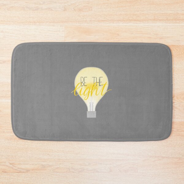 Item preview, Be the Light (bulb) designed and sold by Gold Star Creative.