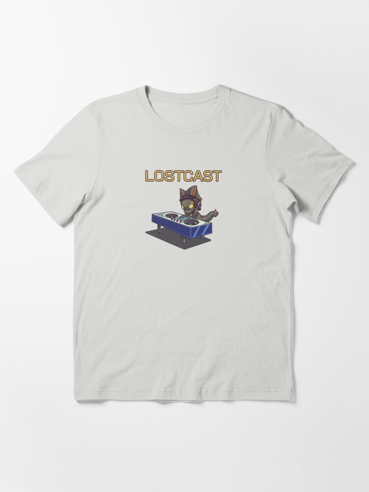 Alternate view of Lostcast with DJ Raga Essential T-Shirt