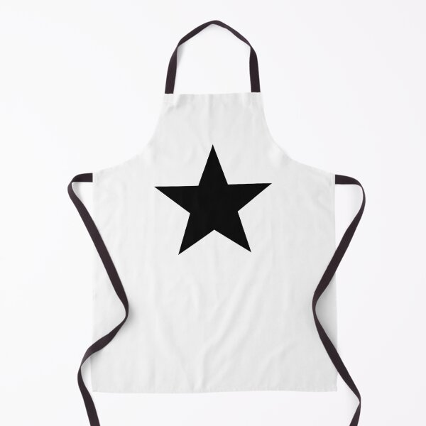 Item preview, White Border Black Star designed and sold by Bumblefuzzies.