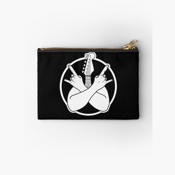 Item preview, Rock on logo guitar - crossed hands  designed and sold by The-Guitar-Bay.