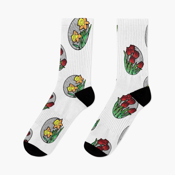 Item preview, Red and Yellow Flowers designed and sold by Braxton Tanaka.