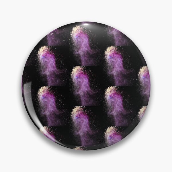 Item preview, colour splash, purple red blue on black pattern designed and sold by fra02.