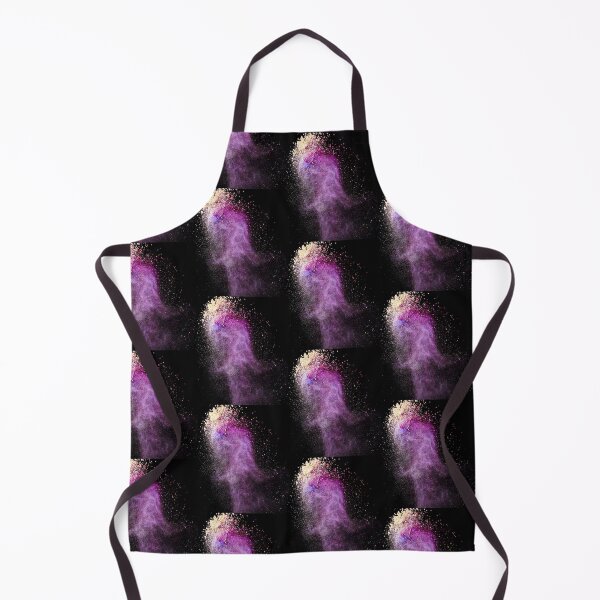 Item preview, colour splash, purple red blue on black pattern designed and sold by fra02.