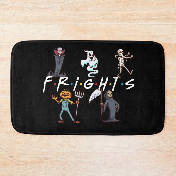 Item preview, FRIGHTS Friends Spoof - Halloween Spooky Monsters (Dark Version) designed and sold by Mareom Design.