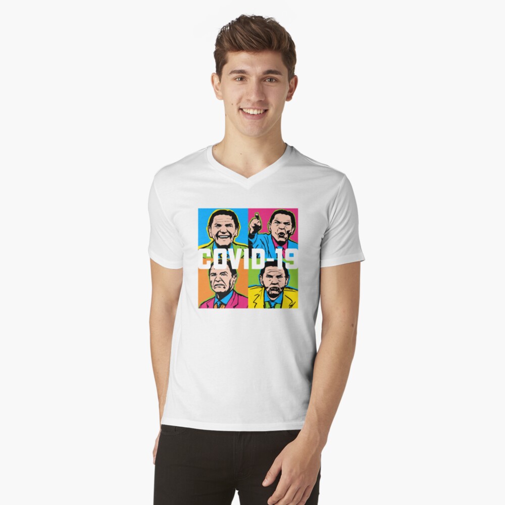 Item preview, V-Neck T-Shirt designed and sold by WTFBrahh.