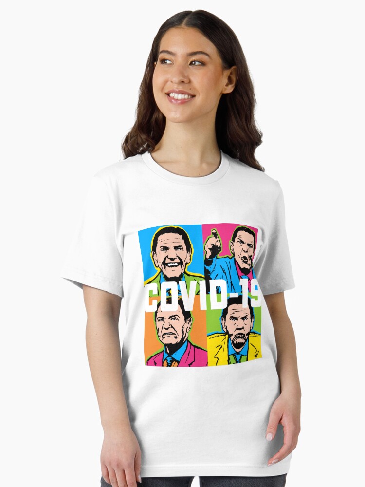 Thumbnail 1 of 7, Essential T-Shirt, Pop Covid 19 Wtfbrahh designed and sold by WTFBrahh.