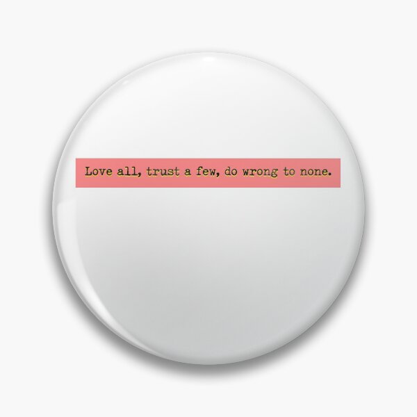 Item preview, Love All Trust A Few Do Wrong Motivate designed and sold by sharedipmemes.