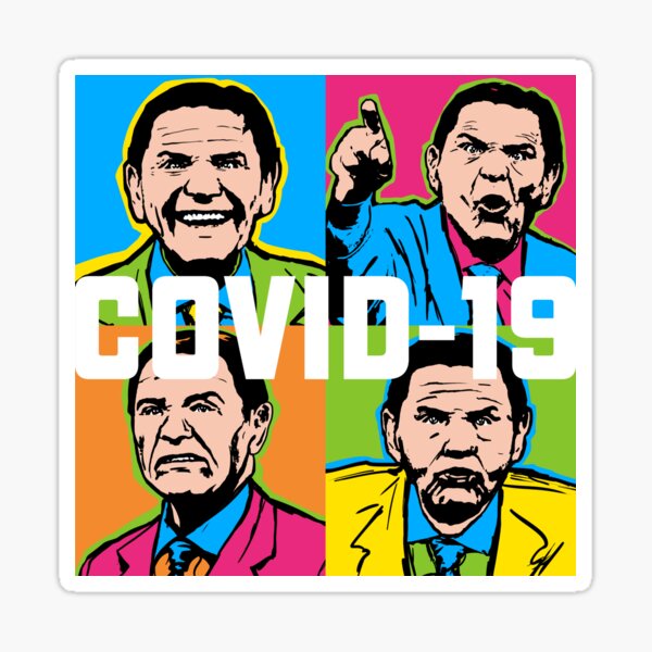 Pop Covid 19 Wtfbrahh Sticker