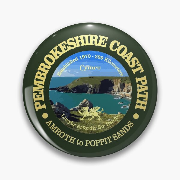 Item preview, Pembrokeshire Coast Path (OBP) designed and sold by curranmorgan.