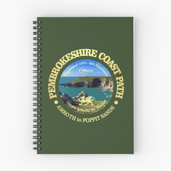 Item preview, Pembrokeshire Coast Path (OBP) designed and sold by curranmorgan.