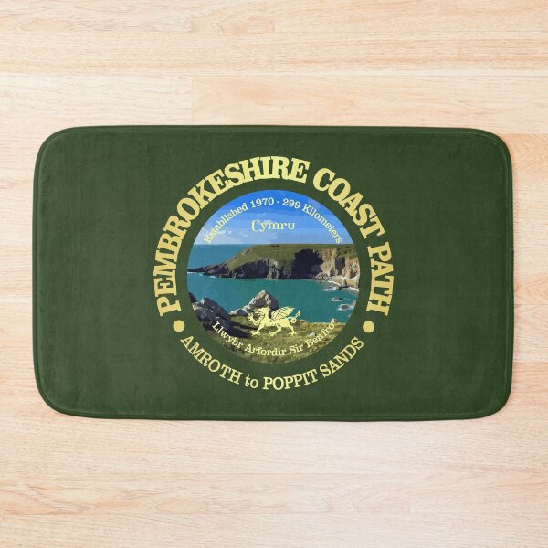 Item preview, Pembrokeshire Coast Path (OBP) designed and sold by curranmorgan.