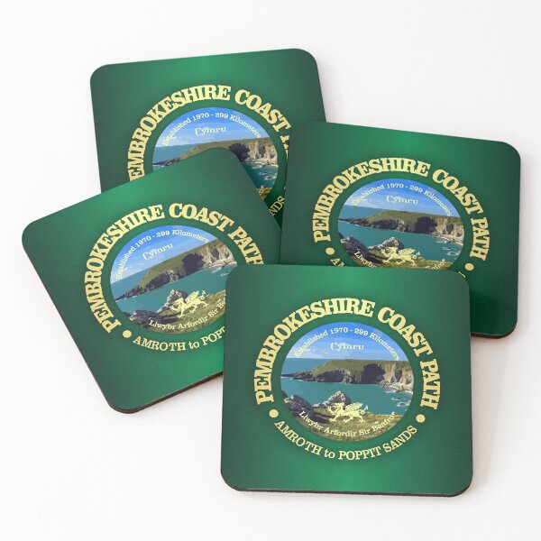 Item preview, Pembrokeshire Coast Path (OBP) designed and sold by curranmorgan.