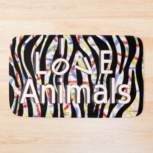 Item preview, I Love Animals Also designed and sold by craftybegonia.