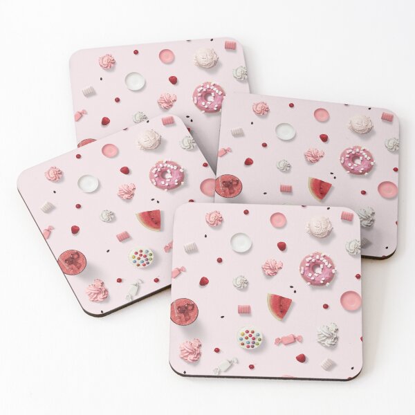Item preview, Pink Desserts Pattern designed and sold by PrintbyPatty.
