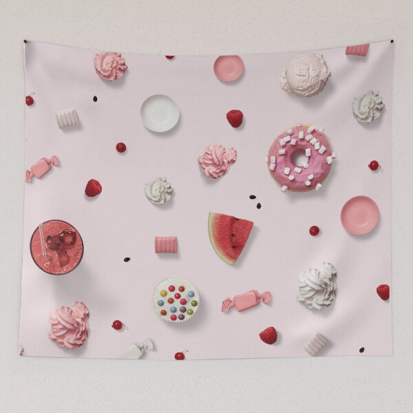 Item preview, Pink Desserts Pattern designed and sold by PrintbyPatty.