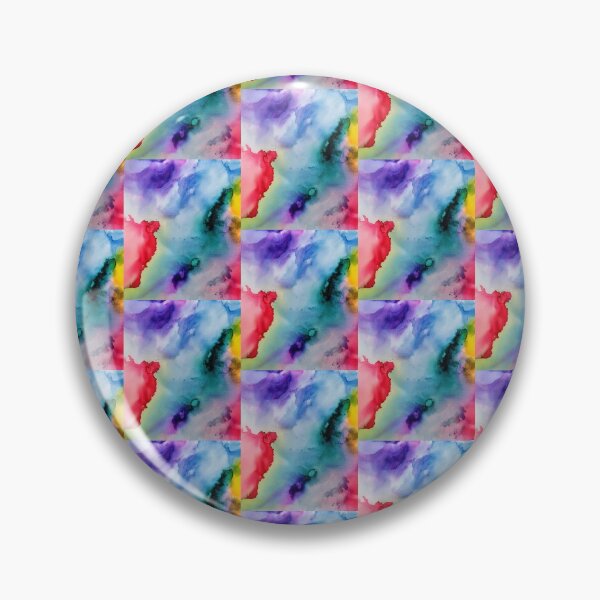 Item preview, colour splash, purple red blue on black pattern designed and sold by fra02.